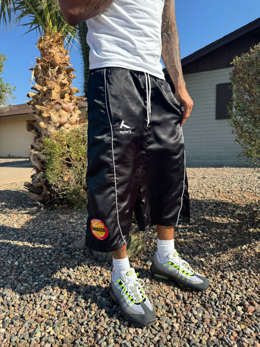 shootout trailblazer shorts away (black cat)